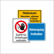 Kennzeichnung von Gefahrenstellen im Betrieb
